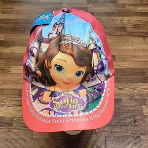 NWT! Disney Princess Sofia Hat Girls One Size